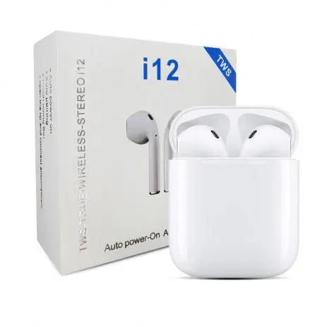 Fone Sem Fio Bluetooth Air Tws i12 - Ultra Music